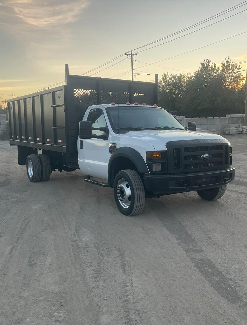 MP Services hauling truck